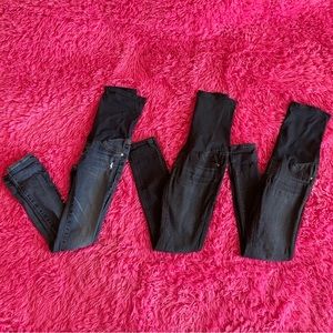EUC AG Adriano Goldschmied maternity jeans denim jeggings 24